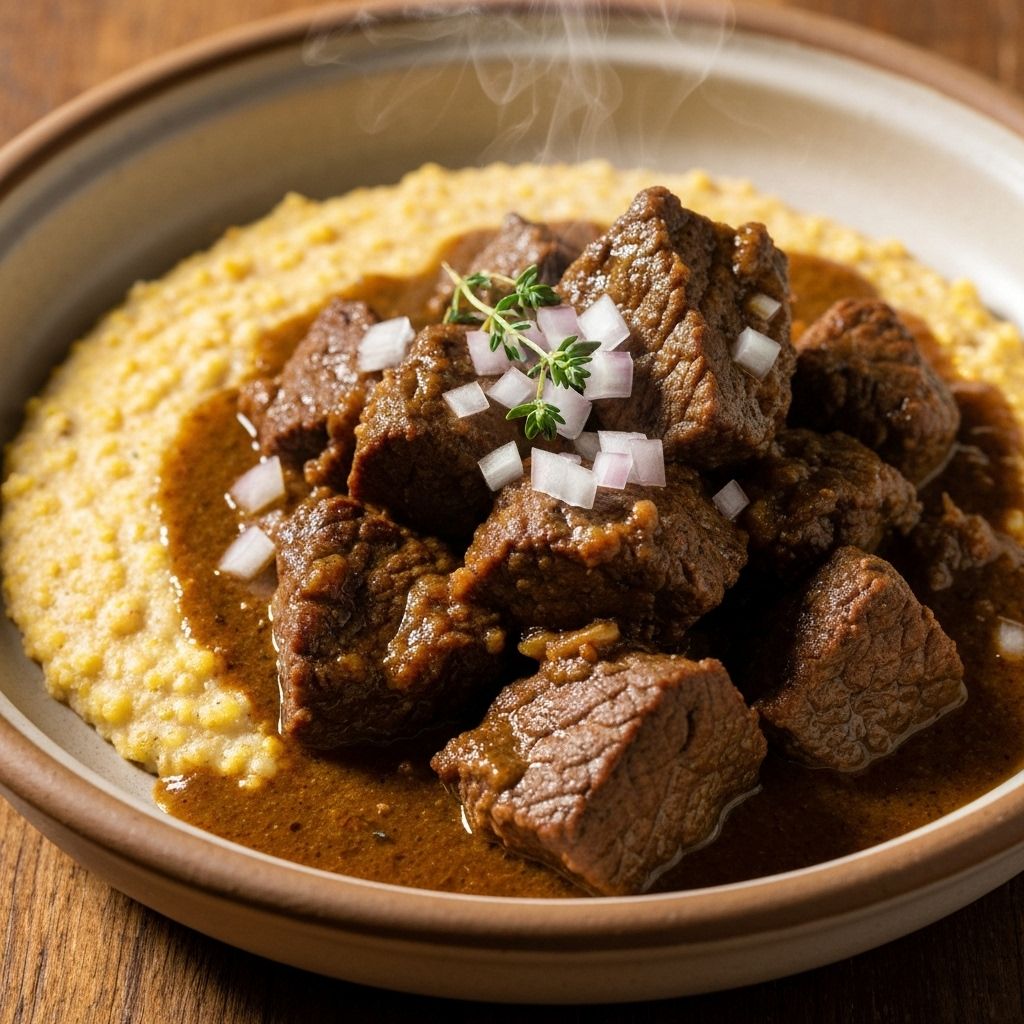 Seswaa (Traditional Shredded Beef)